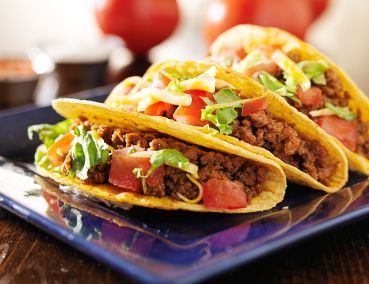 August Luncheon tacos