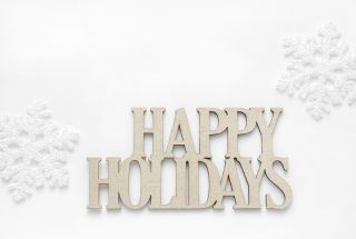 Happy Holidays Plain